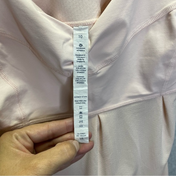 Lululemon Run Tame my Tank in Parfait Pink - Picture 5 of 8
